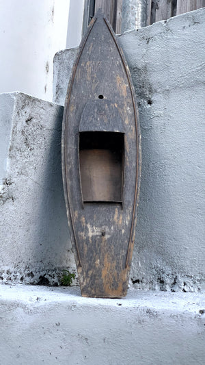Antique wooden boat