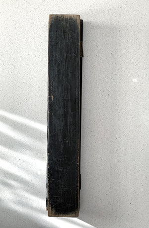 Vintage wooden coin till