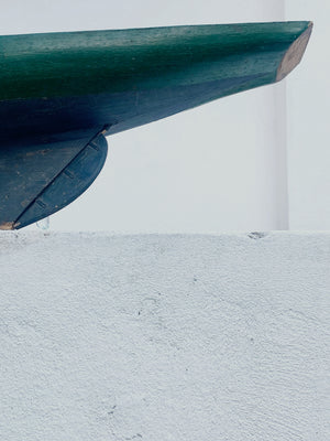 Antique wooden boat