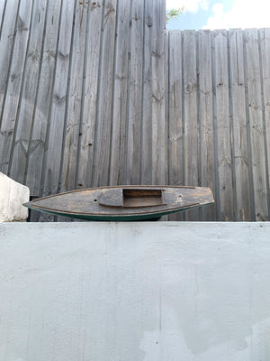 Antique wooden boat