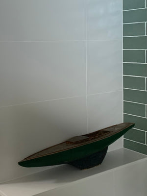 Antique wooden boat