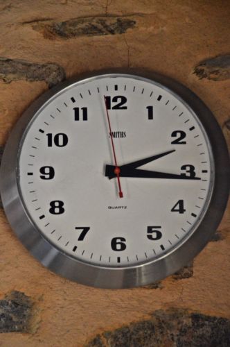 vintage industrial retro SMITHS quartz clock