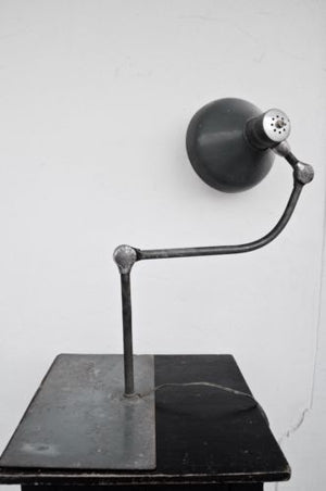 FRENCH Industrial 1960 JUMO GS1 table lamp