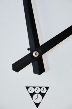 authentic vintage industrial metal railway PRAGOTRON Czech clock