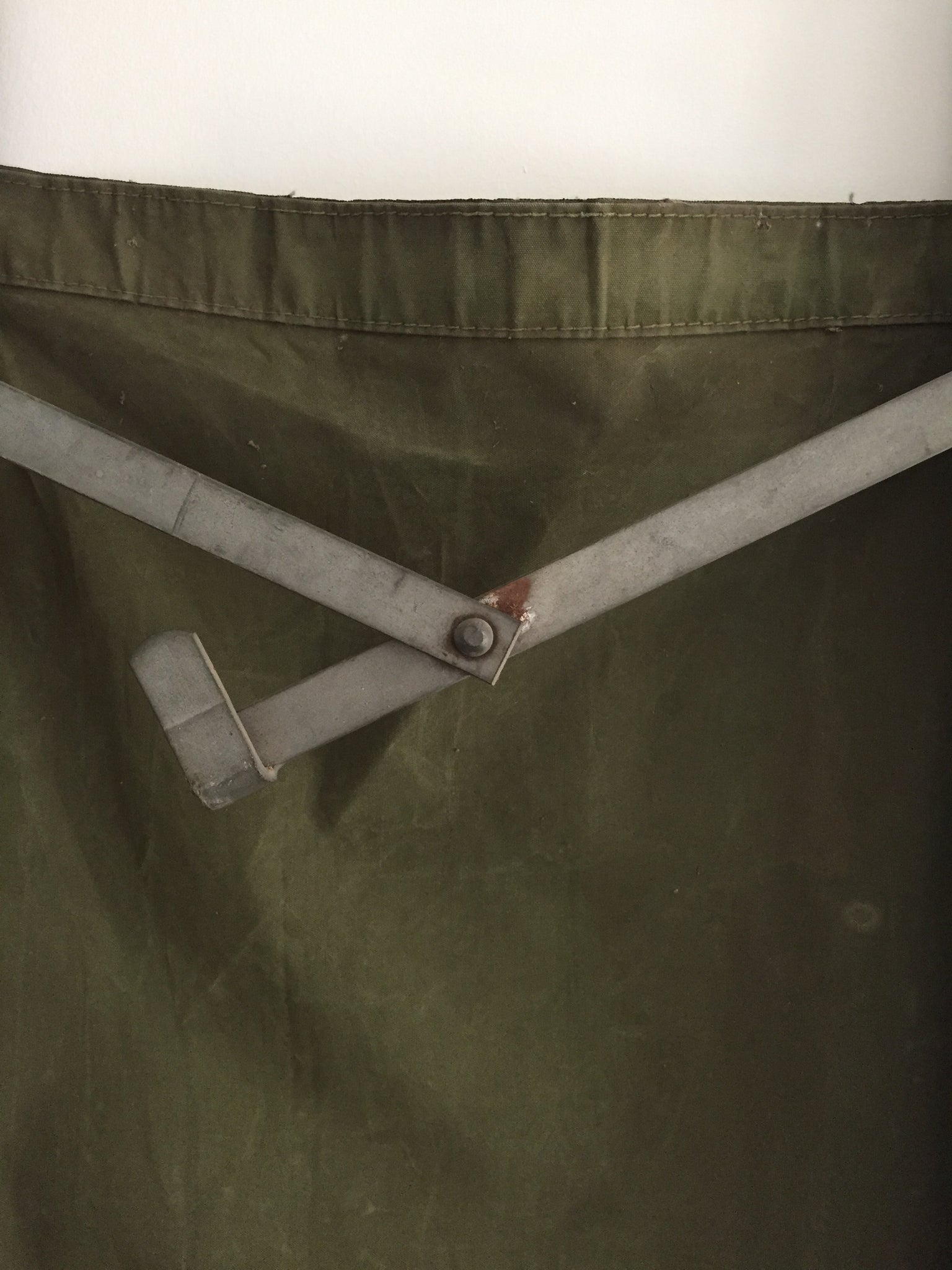 Army green Original Vintage Military Camping Stretcher