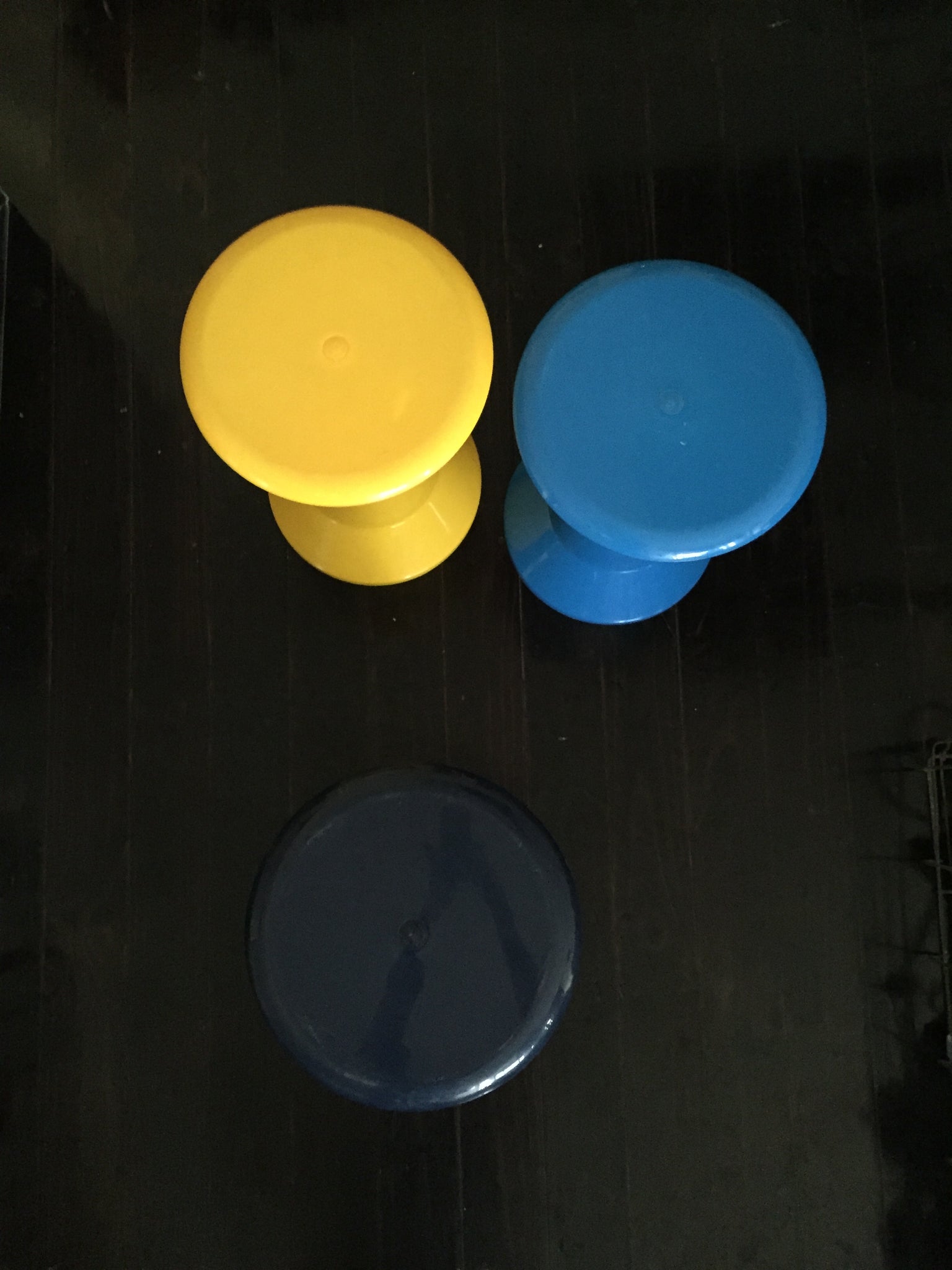 Yellow CAROMA Utility Stool