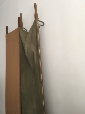 Army green Original Vintage Military Camping Stretcher