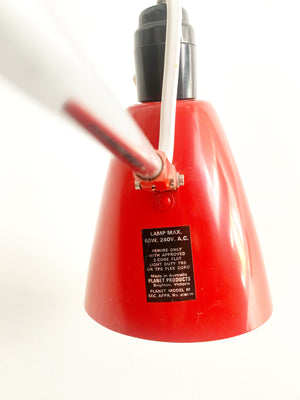 Model M Planet Lamp Flame Red