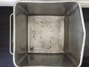 Stainless Steel Tub Trough Trolley