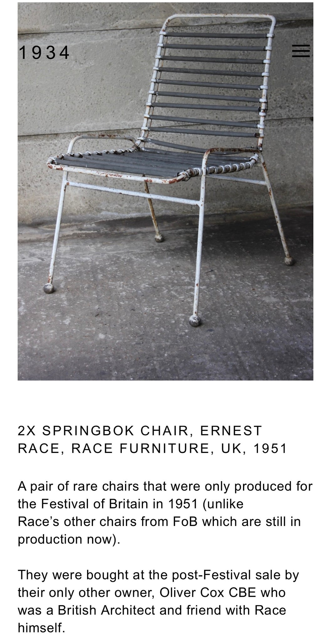 A Set of 10 RARE Vintage Chairs in the style of Springbok