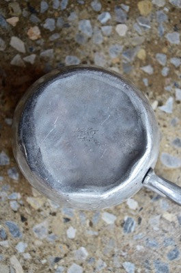 vintage industrial aluminium metal pourer milk water jug DURANDAL 1.5litre